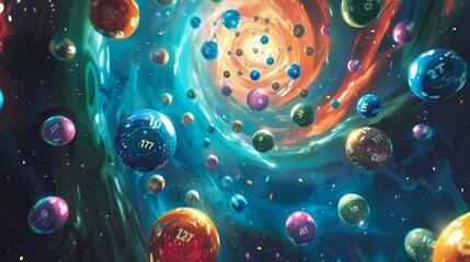  International Lottery Day banner design. Happy International Lottery Day modern minimal poster