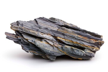 Shale isolated on a white background
