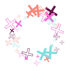 Obraz premium abstract background with squares