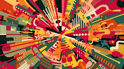 Fototapeta premium Abstract background colorful wallpaper illustration