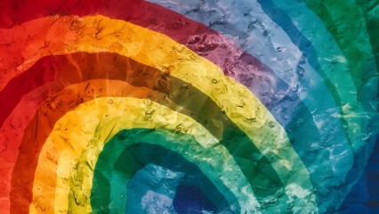 abstract rainbow art texture panorama background as wallpaper