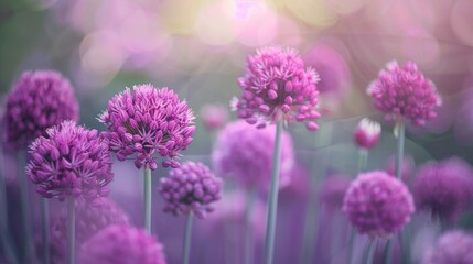 Obraz premium Allium plants