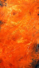Fototapeta premium scratched orange background