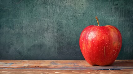 Apple colored notepad backdrop