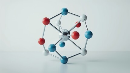 Obraz premium Fiscal Fusion A Dynamic Molecular Model of Economic Growth and Stability