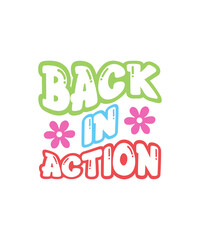 Retro Back to School SVG Design