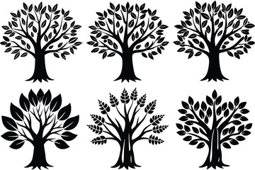 Set tree vector white background
Vector tree in simple and modern style
Green tree set vector white background
Green tree on white background