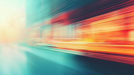 Abstract Blurry Image Background with Technical Elements in a Soft, Vivid, and Dynamic Color Palette, Ideal for Modern Design Concepts and Digital Art Applications