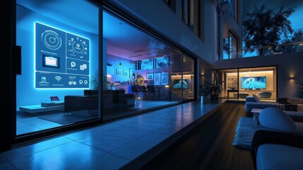 FutureForward Smart Home Showcase Interactive Demos Illuminating Nighttime Possibilities