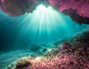 Obraz premium 海中