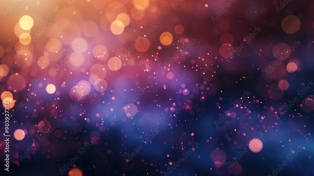 Poster bokeh for backdrop