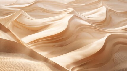 Obraz premium Abstract pattern of sand dunes in the desert.