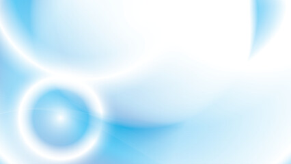 Abstract geometric white and blue color background with curve lines. Vector illustration.