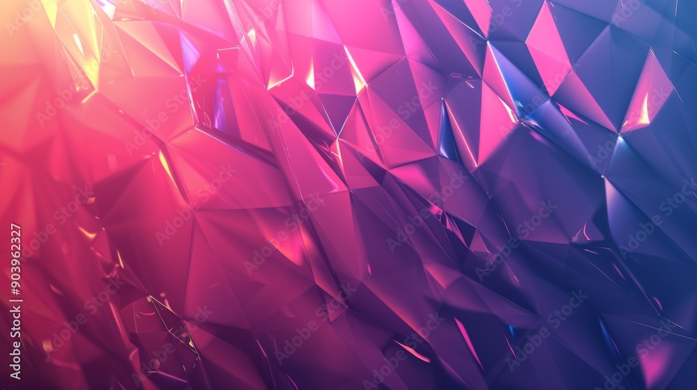 Aufkleber abstract background with polygonal shapes and a modern, futuristic feel.