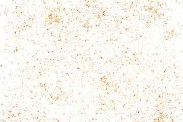 Coconut palm sugar scattered isolated on white, clipping