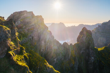 View from Pico do Arieiro, Portugal