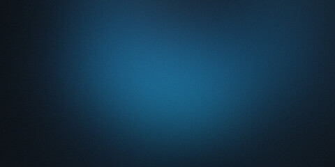 Blue Grainy Gradient Background With Noise Effect, Minimalist Abstract Illustration