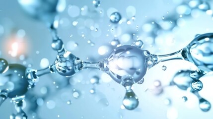 water molecule model