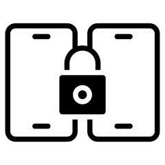 Mobile security icon