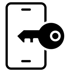 Mobile security icon