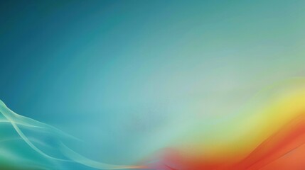 Fototapeta premium A vibrant abstract background featuring smooth flowing colors blending harmoniously, perfect for artistic or tech-themed projects.