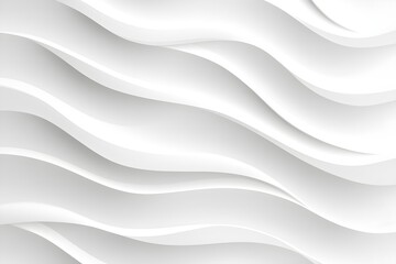 monochrome white seamless wave texture pattern background for design projects