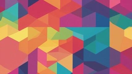 Obraz premium rainbow geometric pattern abstract background design backdrop copy space