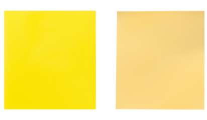 Set of yellow sticky notes.