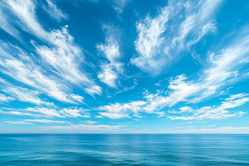 Obraz premium Captivating Coastal Horizons: A Stunning Collection of Scenic Ocean and Sky Views