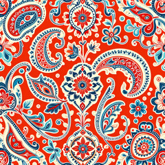 pattern with flowers, seamless floral pattern