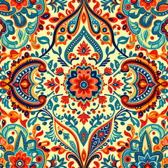 pattern with flowers, seamless floral pattern