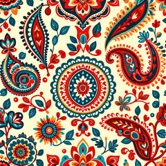 pattern with flowers, seamless floral pattern