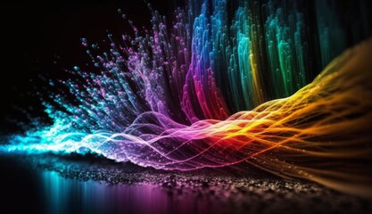 Data Stream: Fiber Optic Cable Ignites Spectrum of Information