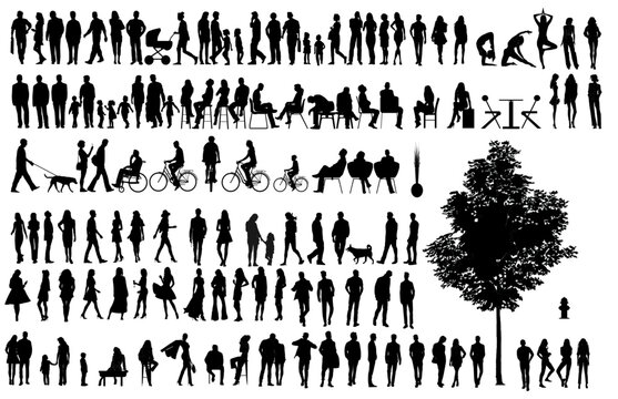 Architectural Silhouette Scale Figure Master Collection