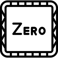 Zero Icon