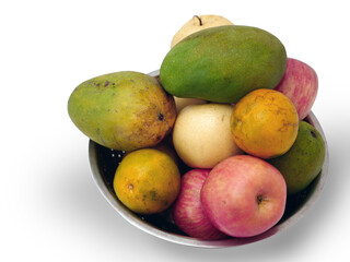 Fresh delicious and nutricious exotic tropical fruits