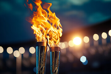 Fire On Festival ,Olympic Flame for Olympics 