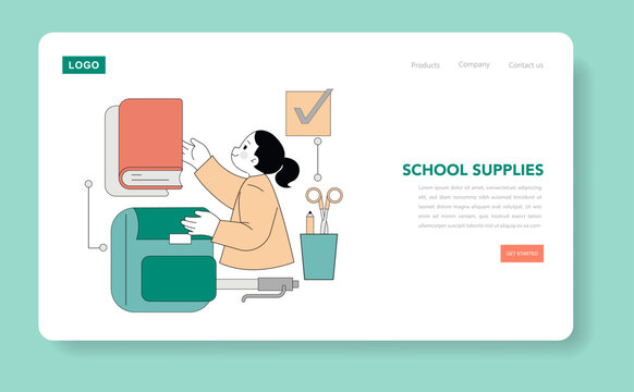 Last Days Of Summer. Flat Vector Illustration - Powered by Adobe