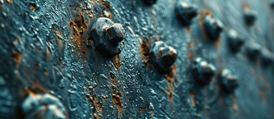 Use screws to secure the copy space image