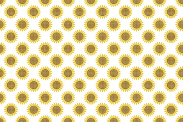 yellow sun flowers background
