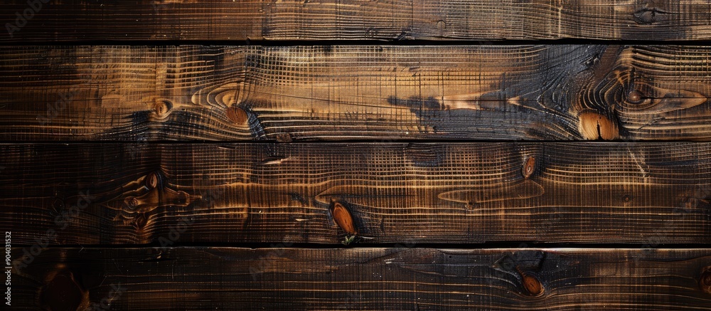 Leinwandbilder Texture of a wooden surface with an empty space available for inserting an image. . image with copy space
