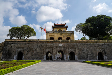Fototapeta premium Cité impériale Than Long à Hanoi Vietnam