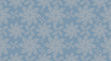 Seamless vector. Fabric pattern, wallpaper, seamless fabric pattern. Leaf pattern.
