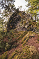 Fototapeta premium Dörenther Klippen - Ibbenbüren - Teutoburger Wald