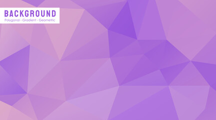 Geometric Purple Polygonal Abstract Texture Background