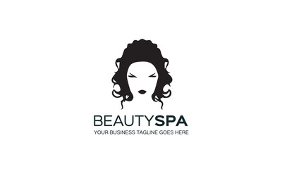 elegant logos for beauty, fashion and hairstyle related business on white background
