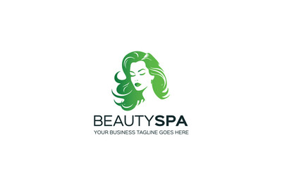 elegant logos for beauty, fashion and hairstyle related business on white background
