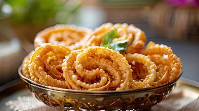 Traditional Indian Diwali snacks Chakali murukku also called chakli is also Indian Traditional Tea Time Snack Chakli a deep fried snack It is known as Chakali Murukku Muruku Murkoo Chakri