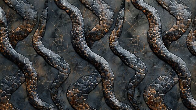 snake skin pattern wallpaper
