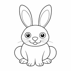 coloring page for kids simple coloring page vector illustration